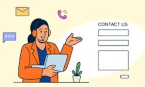 عدم وجود تماس با ما (Contact Us)